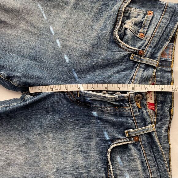 Y2K Lucky Brand Distressed Easy Rider Bootcut Jeans Size 6 - Picture 15 of 16